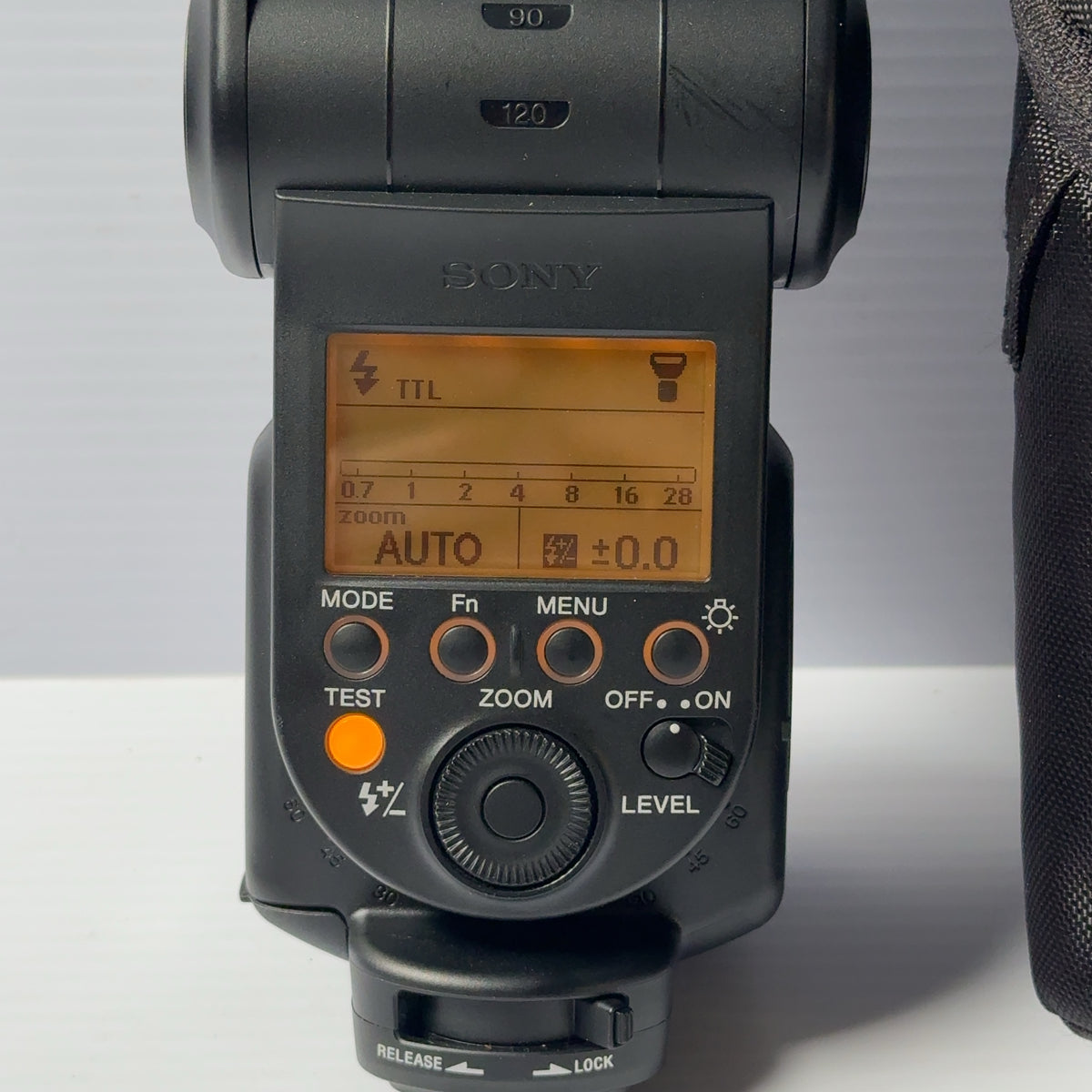 SONY HVL-F60M Shoe Mount Flash for SONY w/ Case
