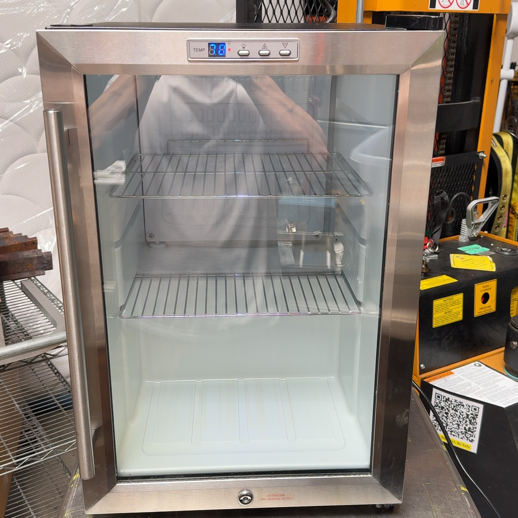 Summit Compact Beverage Center Mini Fridge Model SCR112L