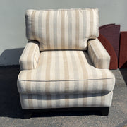 Beautiful Kern & Co. Striped Chair ,Very Comfy!