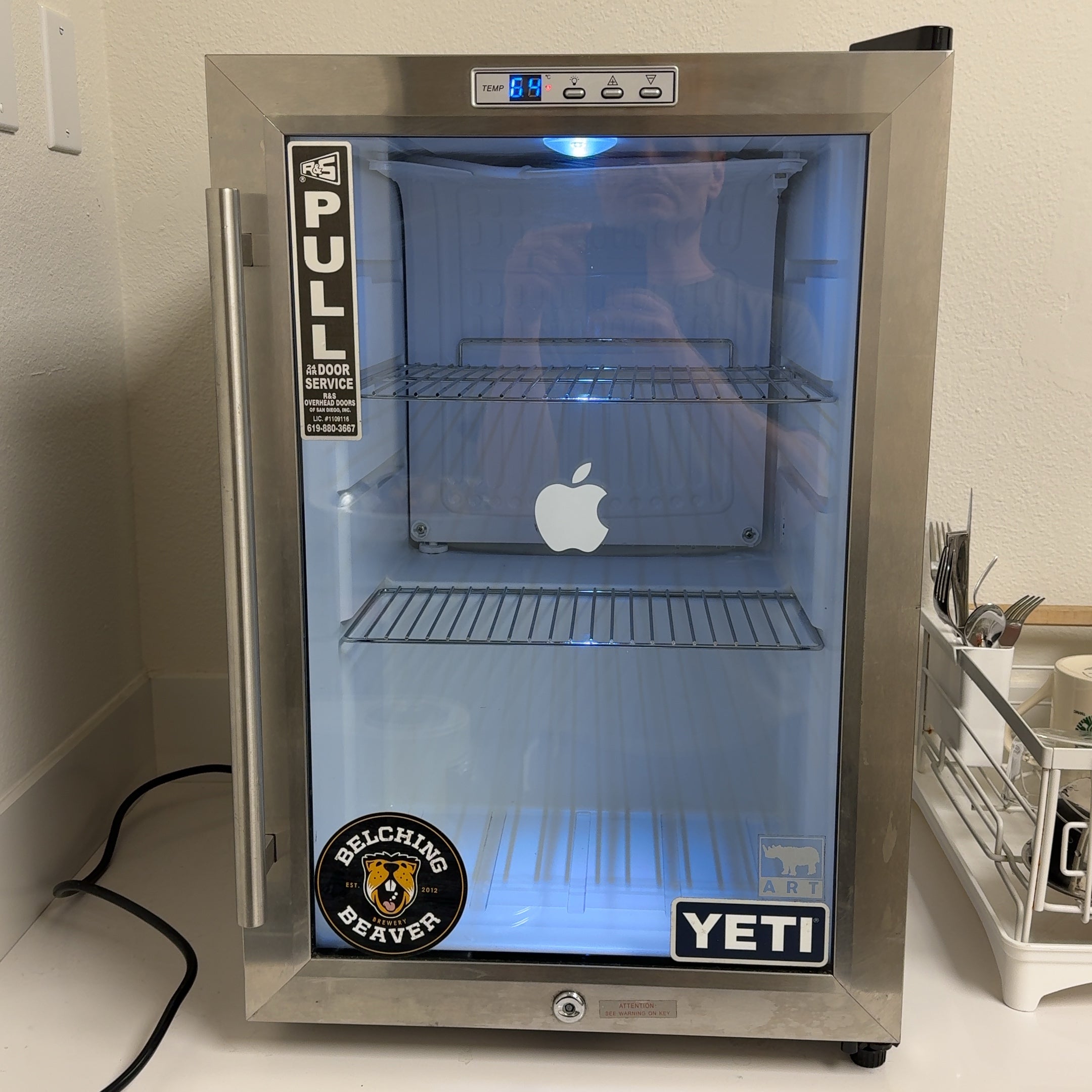 Summit Compact Beverage Center Mini Fridge Model SCR112L