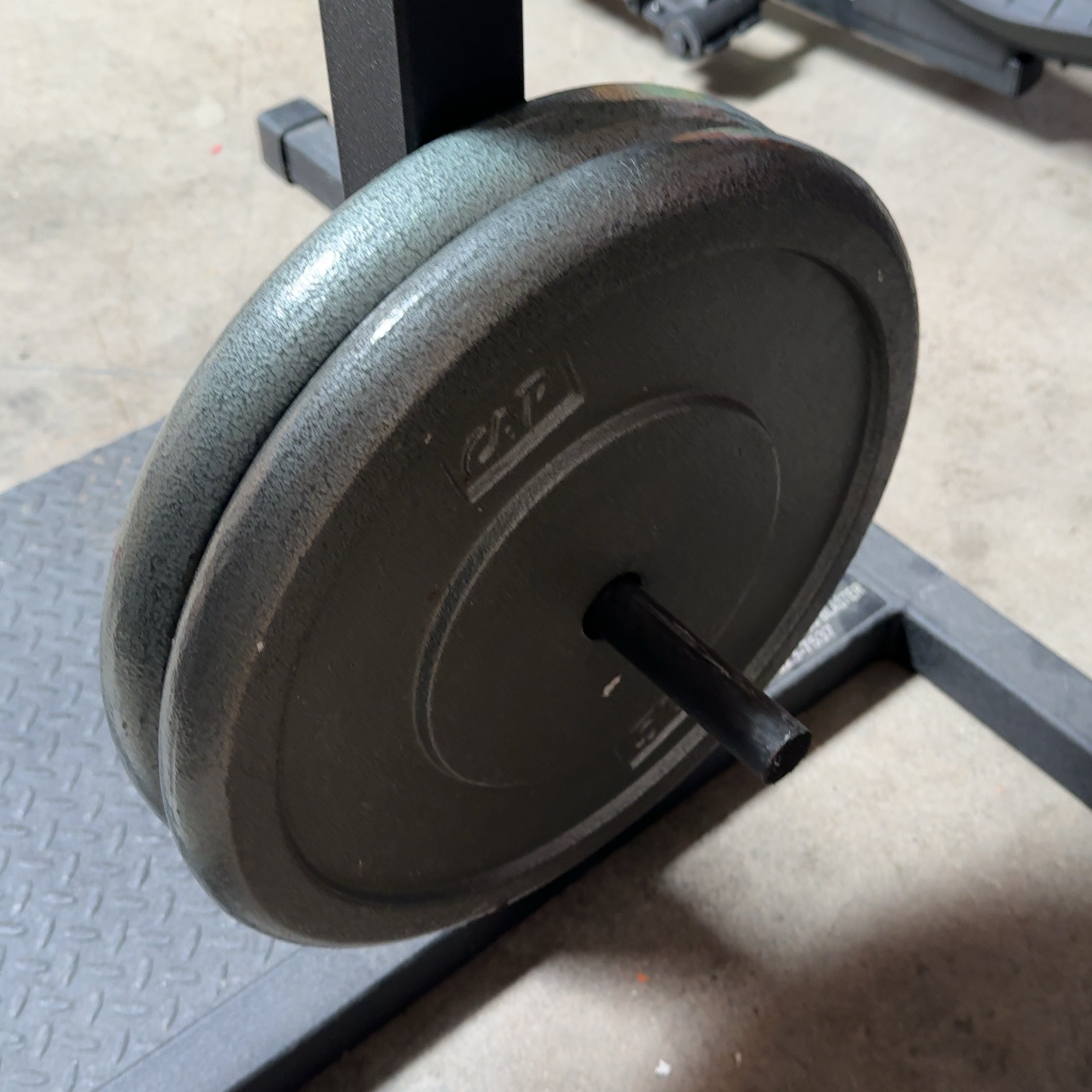 RARE! Frank Zane Leg Blaster Full Set Up w/ 400 lbs. of CAP Weights