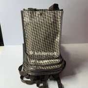 20 - Lululemon Reusable Shopping Tote Bag Lot of 5 Brown Snap Holiday 2025 Small