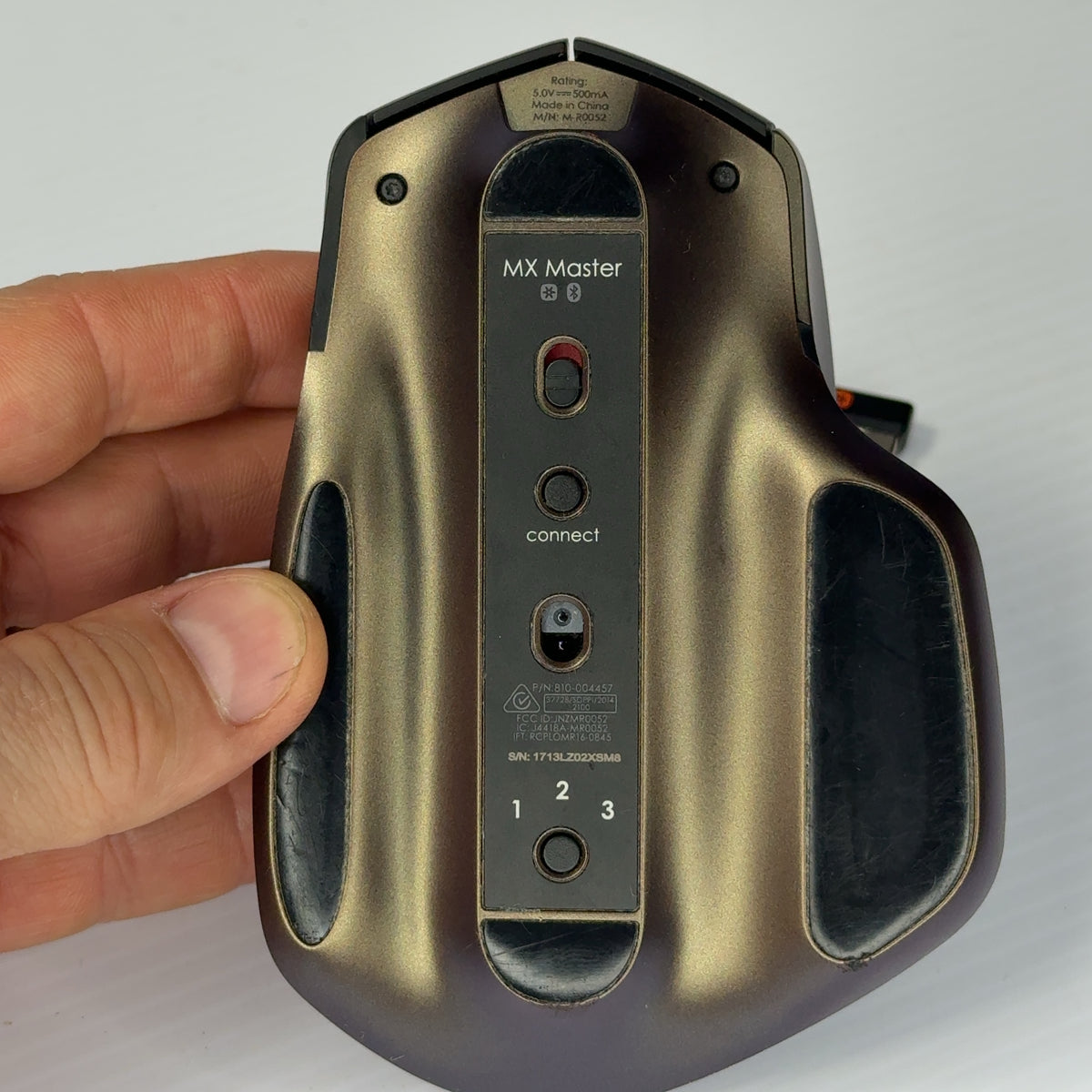 Logitech MX Master Wireless Mouse Bluetooth Unifying Receiver M-R0052