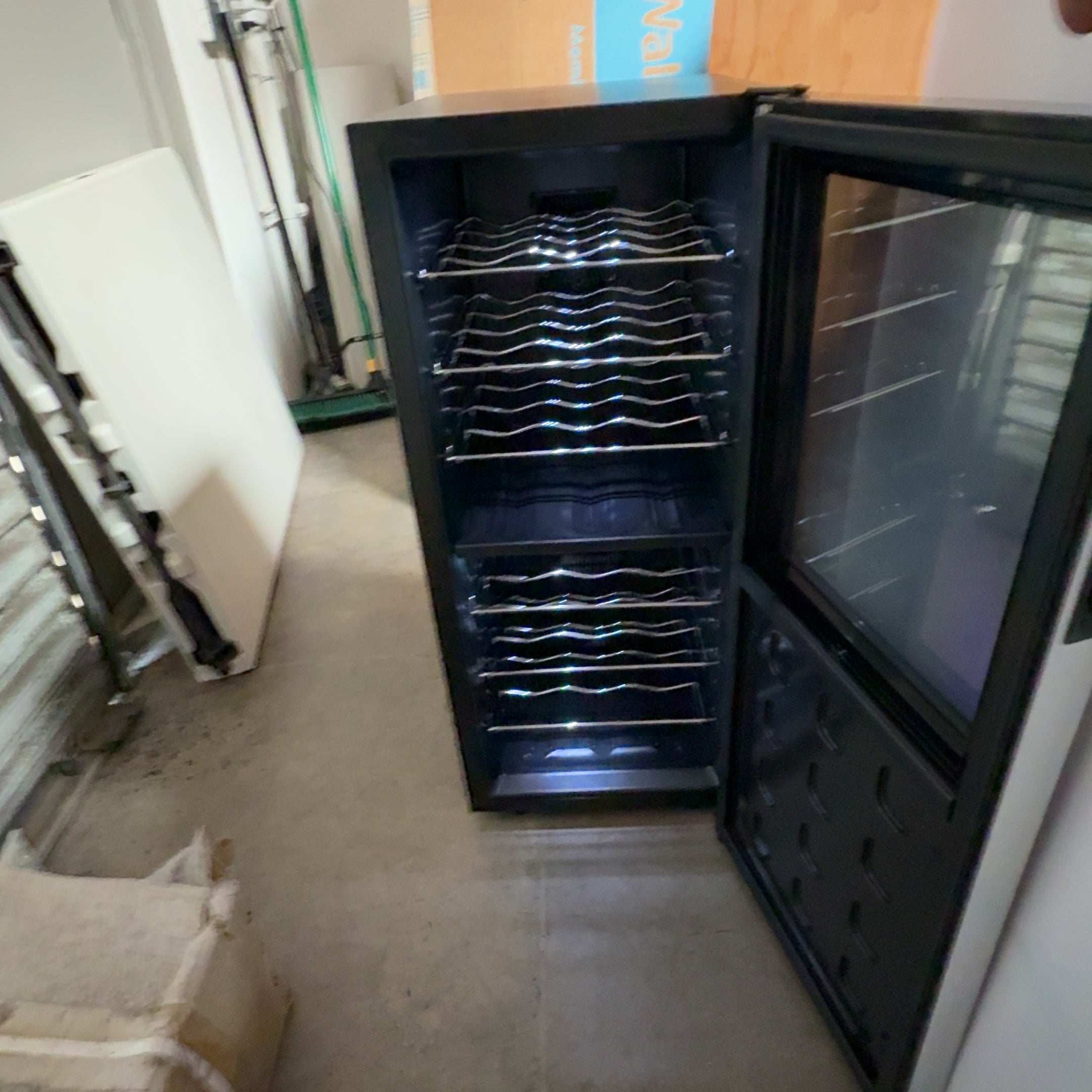 Wine Enthusiast 24-Bottle 2-Temp. Zones Touchscreen Wine Fridge Cooler