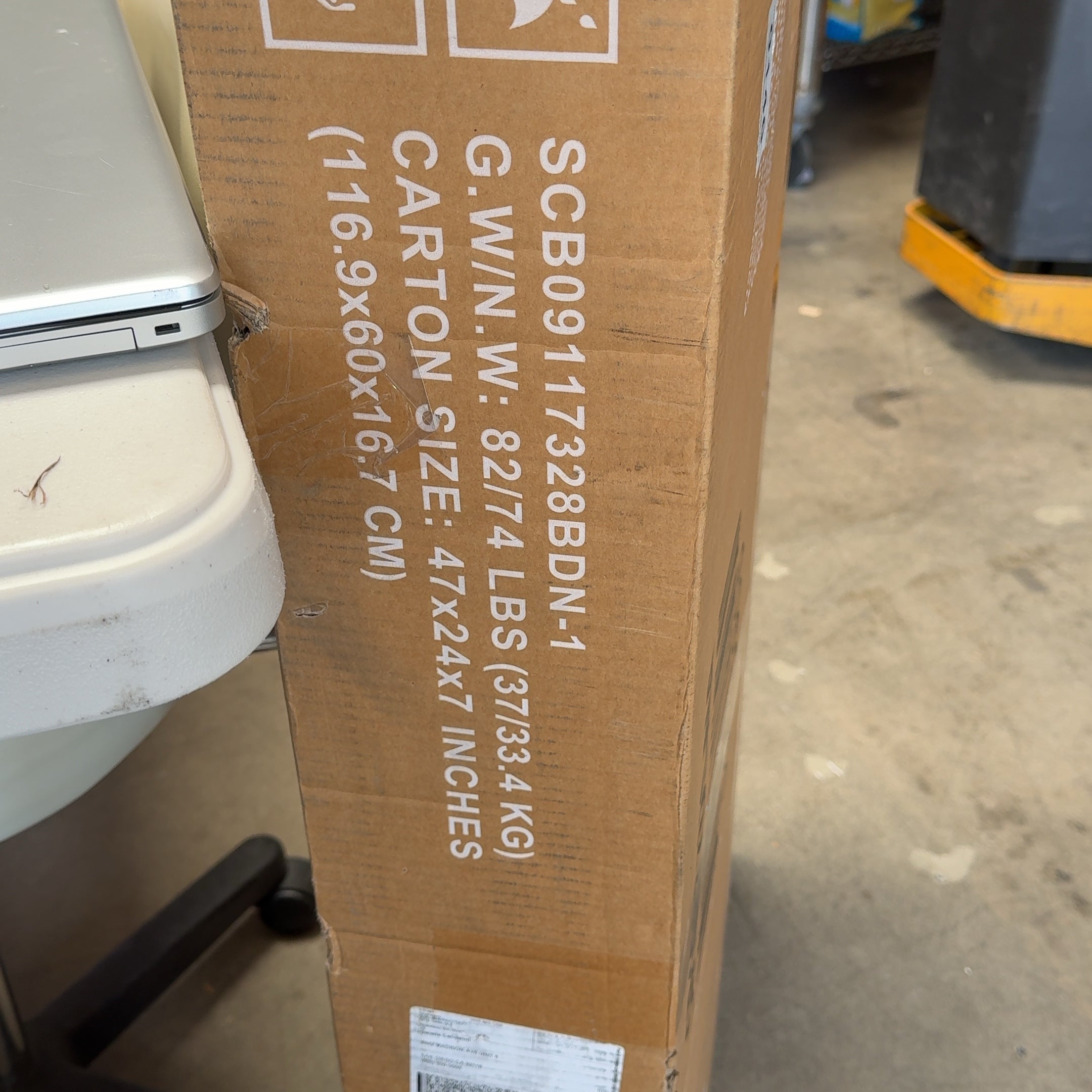 NIB! Costway 39.5" Expandable Rolling Computer Desk with Monitor Shelf 2-tier Desktop 2 Drawers