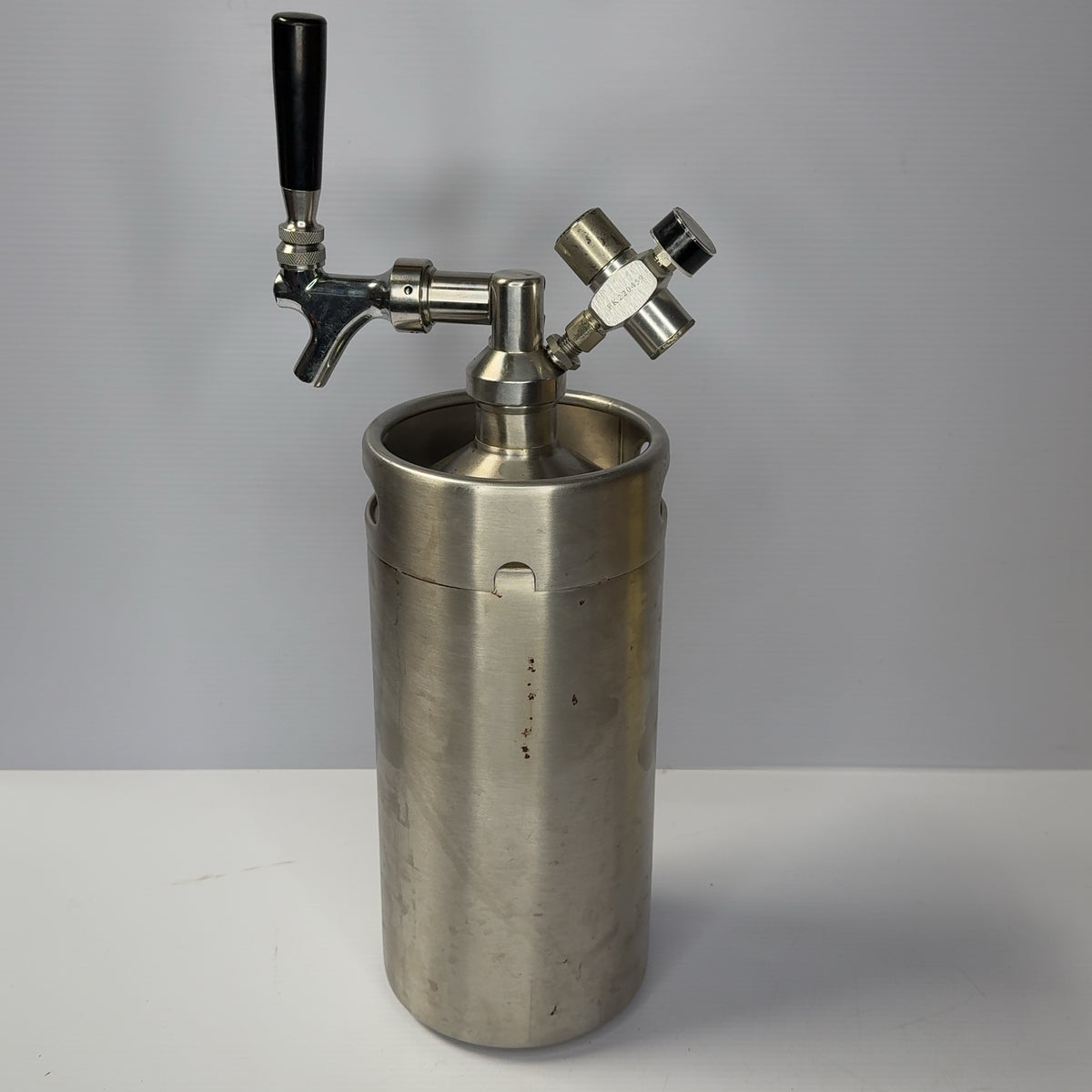 Mini Stainless Steel Beer Keg, Portable Home Dispenser System