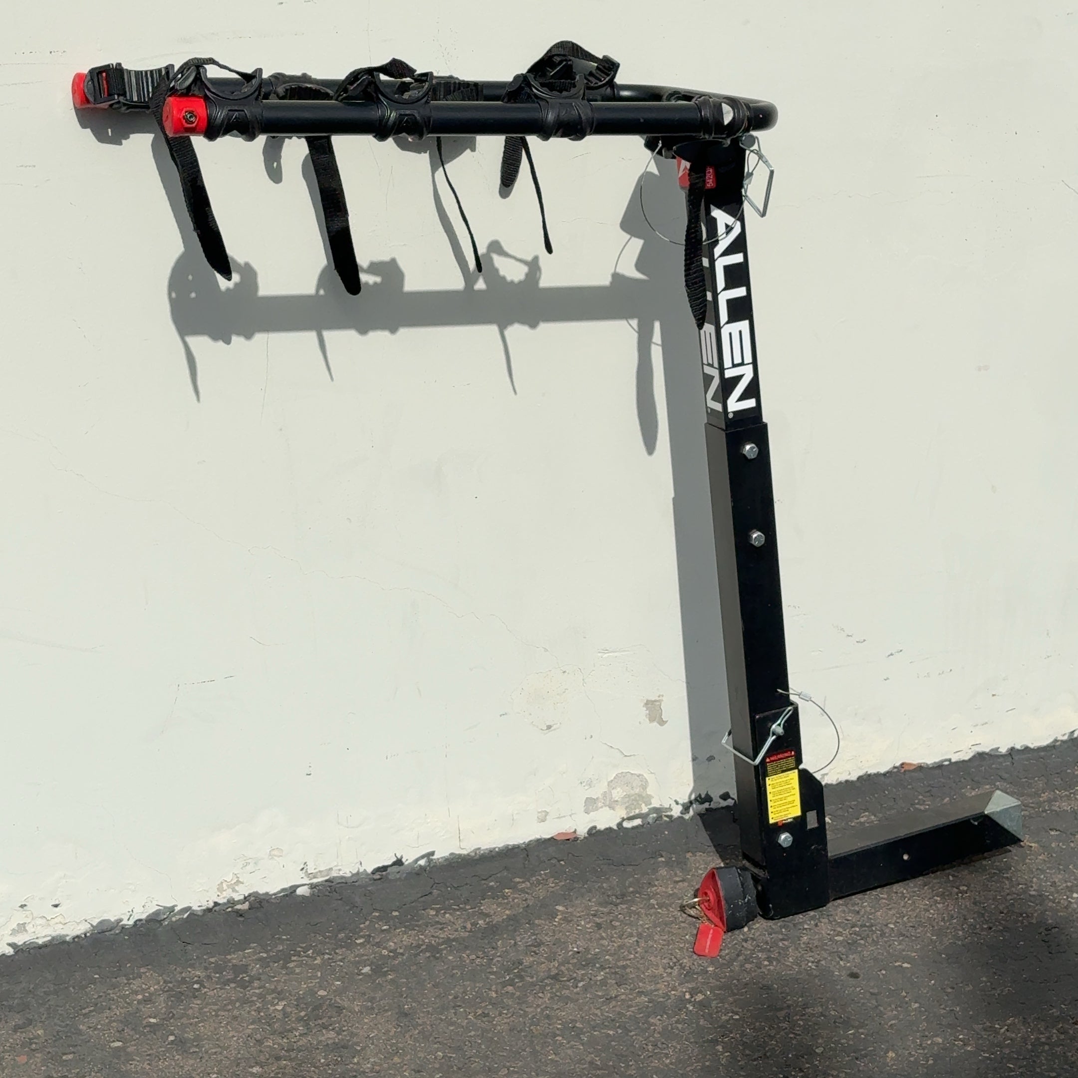 Allen Sports Locking 4-Bike Hitch Rack Fits a 2 inch Receiver Hitch