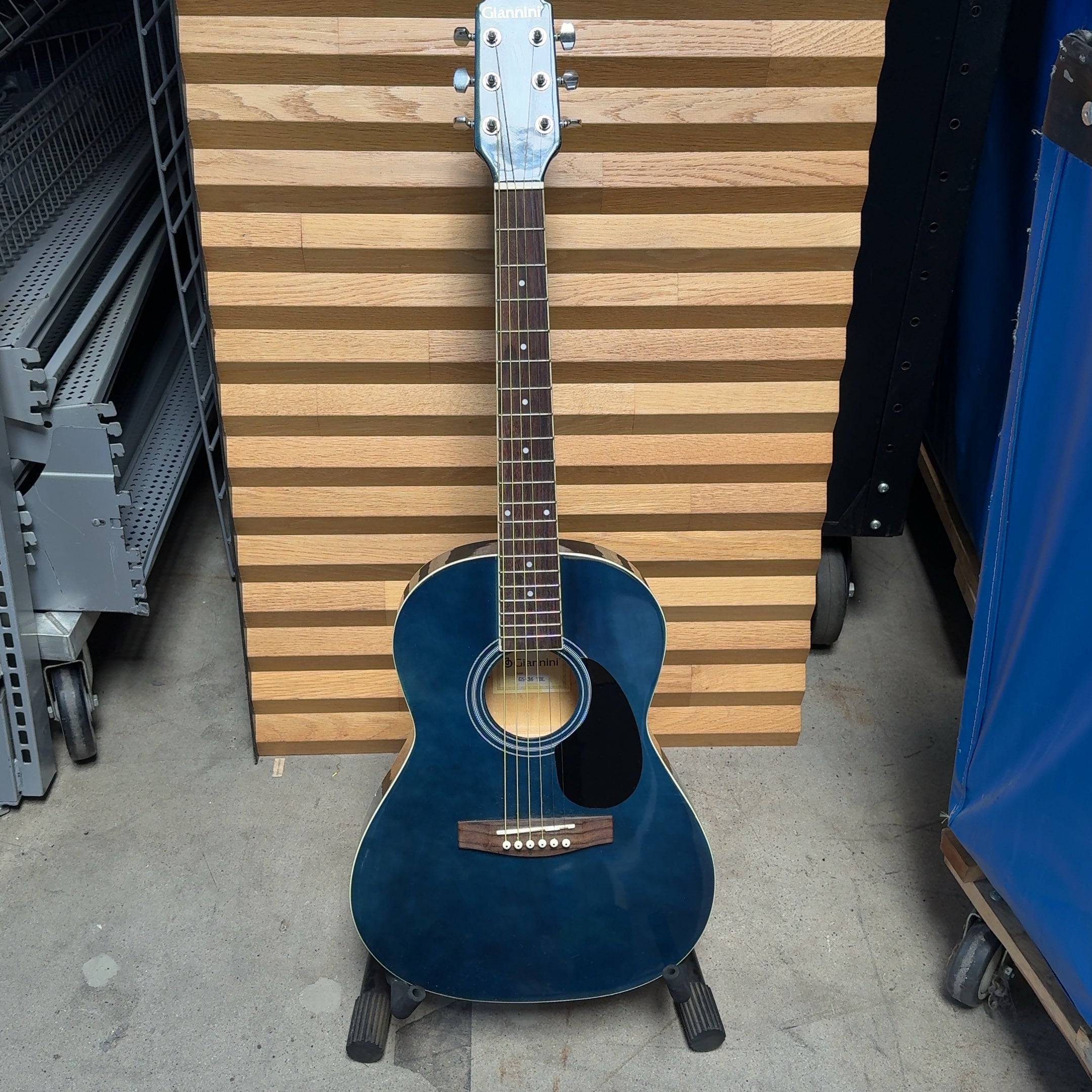 Giannini GS-36 TBL 3/4-Size Acoustic Guitar w/ Linden Top, Rosewood Fingerboard