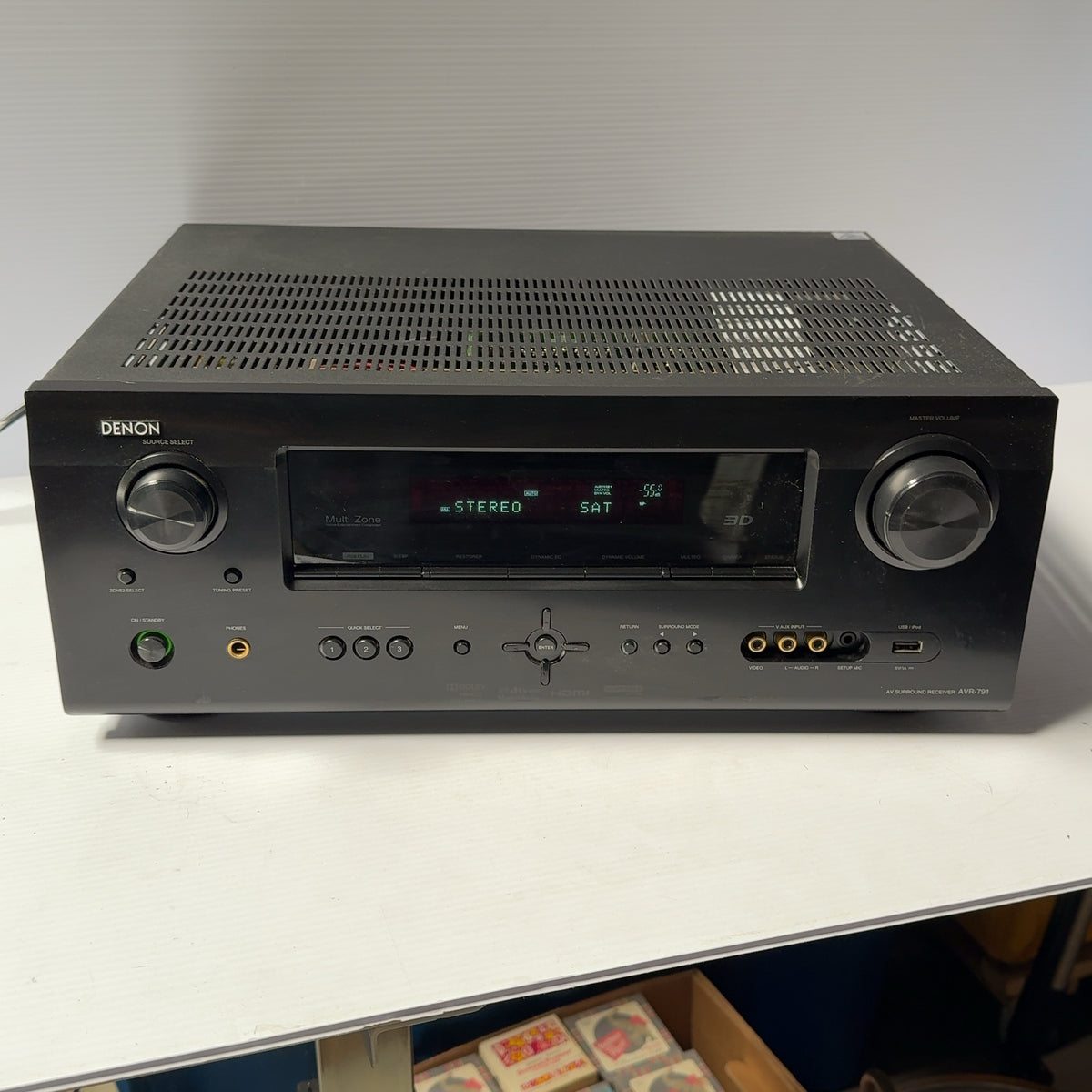 Denon AVR-791 7.1-channel Home Theater AV Receiver