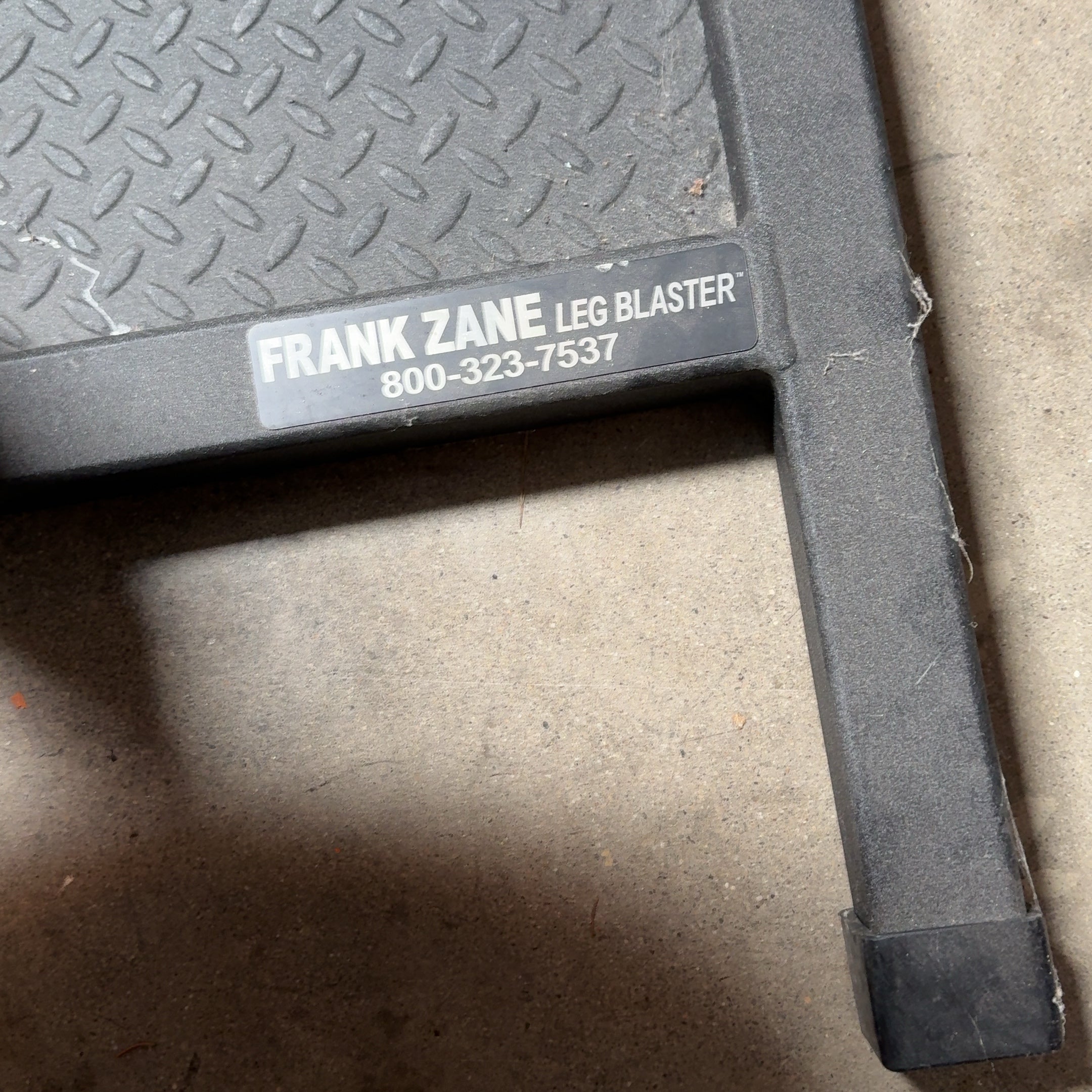 RARE! Frank Zane Leg Blaster Full Set Up w/ 400 lbs. of CAP Weights