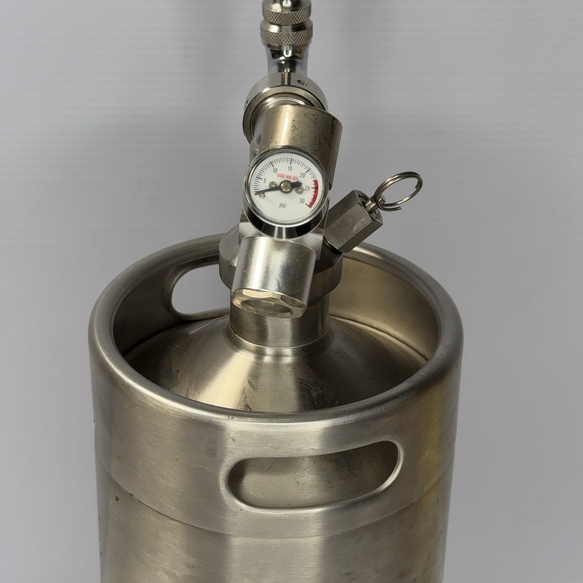 Mini Stainless Steel Beer Keg, Portable Home Dispenser System