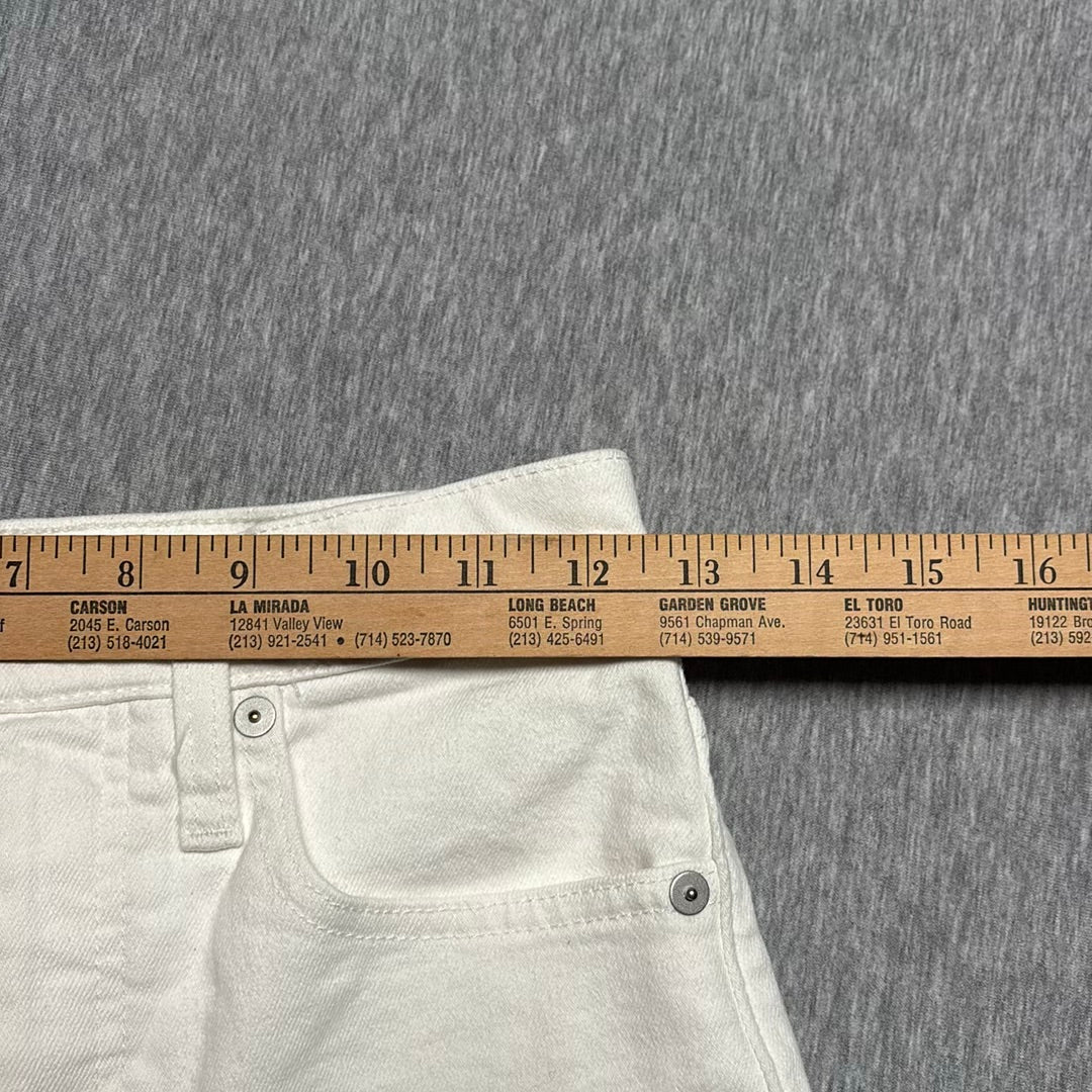 Madewell High-Rise Denim Shorts Raw Hem Sz. 24