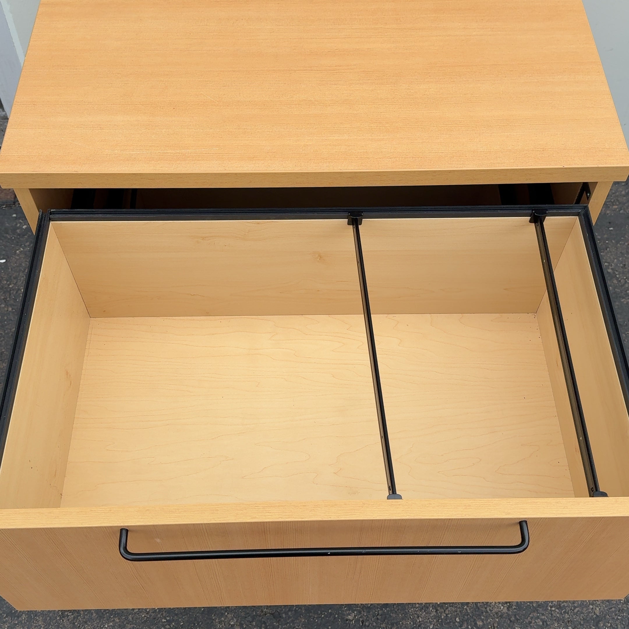 Rolling 2-Drawer File Cabinet Heavy Duty!