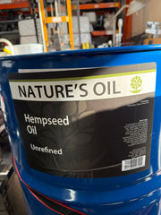 55 Gallon Sealed Unrefined Hemp Seed Oil From Bulk Apothecary