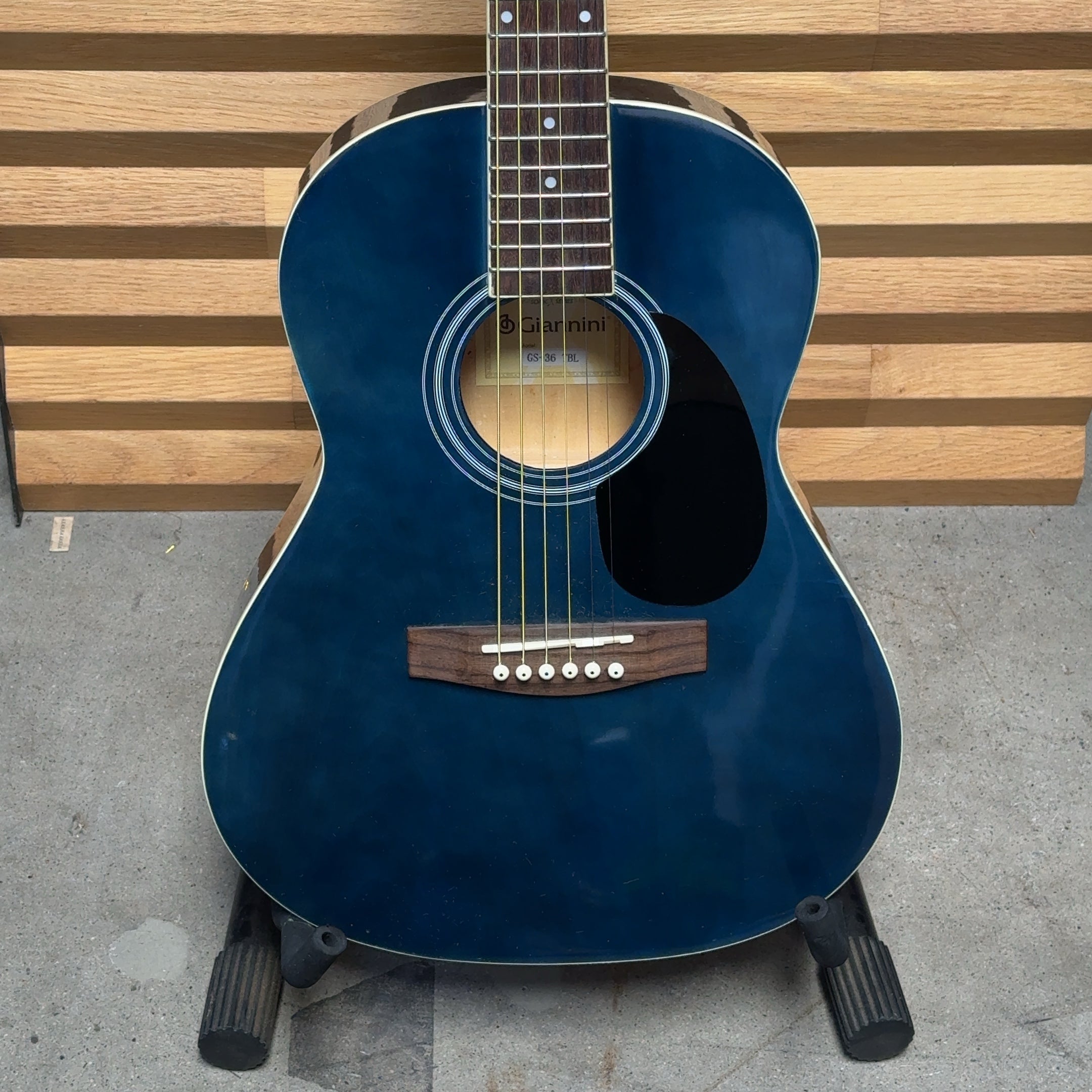 Giannini GS-36 TBL 3/4-Size Acoustic Guitar w/ Linden Top, Rosewood Fingerboard