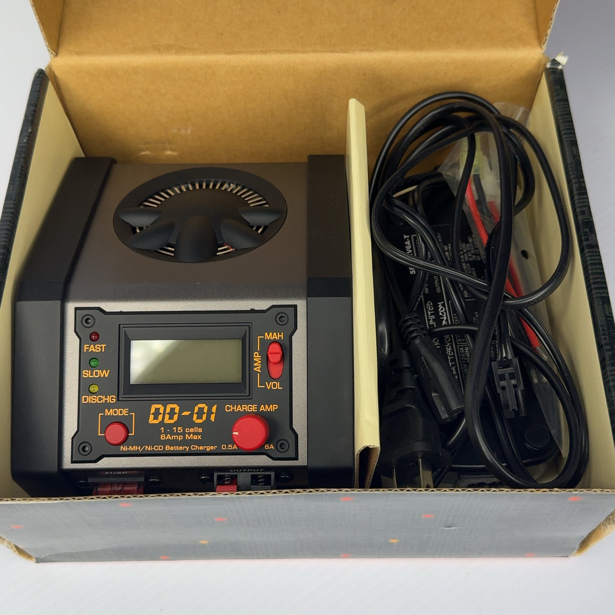 BOL DD-01 1-15 Cells High Speed Charger With LCD Display Airsoft