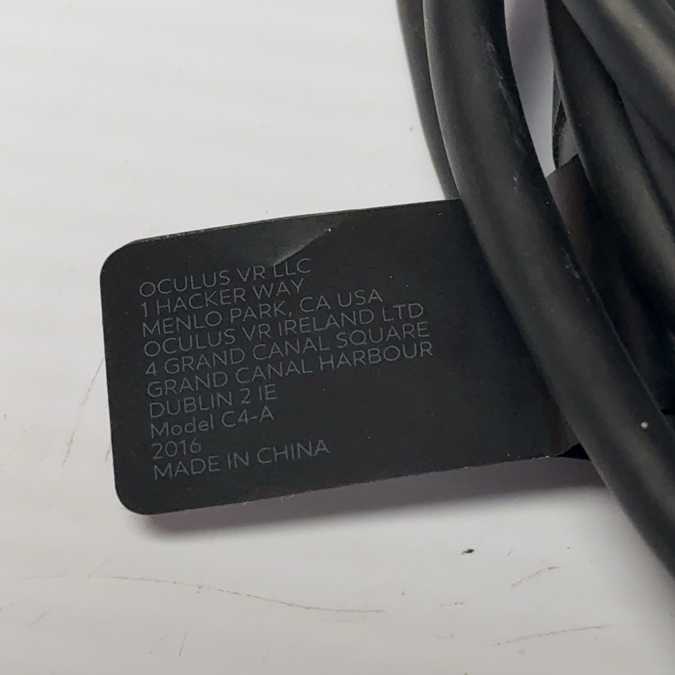 Genuine Oculus Rift CV1 VR Headset Cable Only C4-A OEM