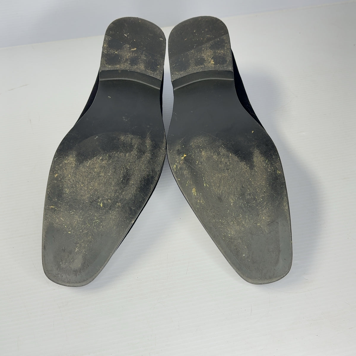 Amali Aller-000 Mens Black Velvet Bit Loafers Dress Shoes Size 14