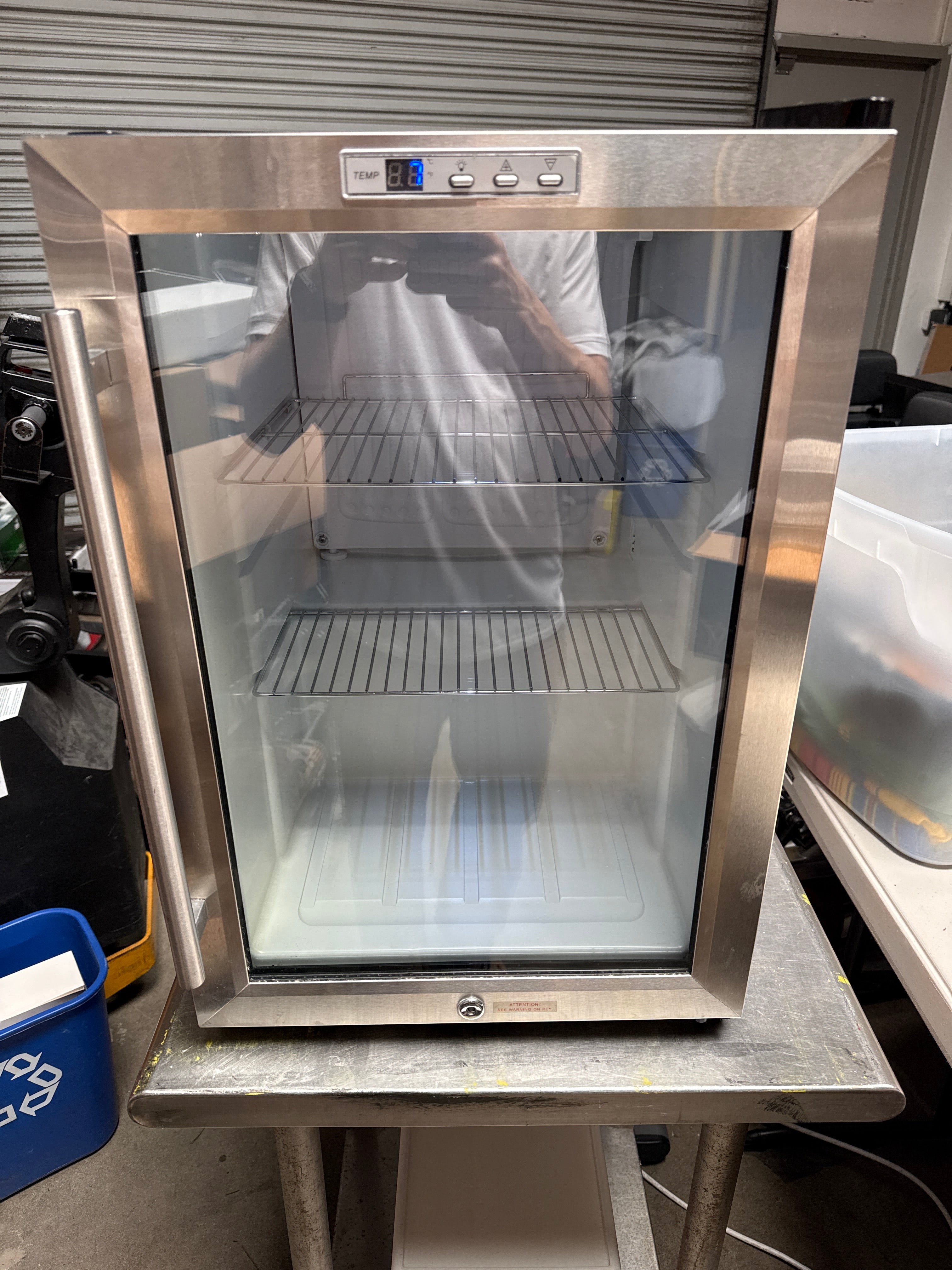 Summit Compact Beverage Center Mini Fridge Model SCR112L