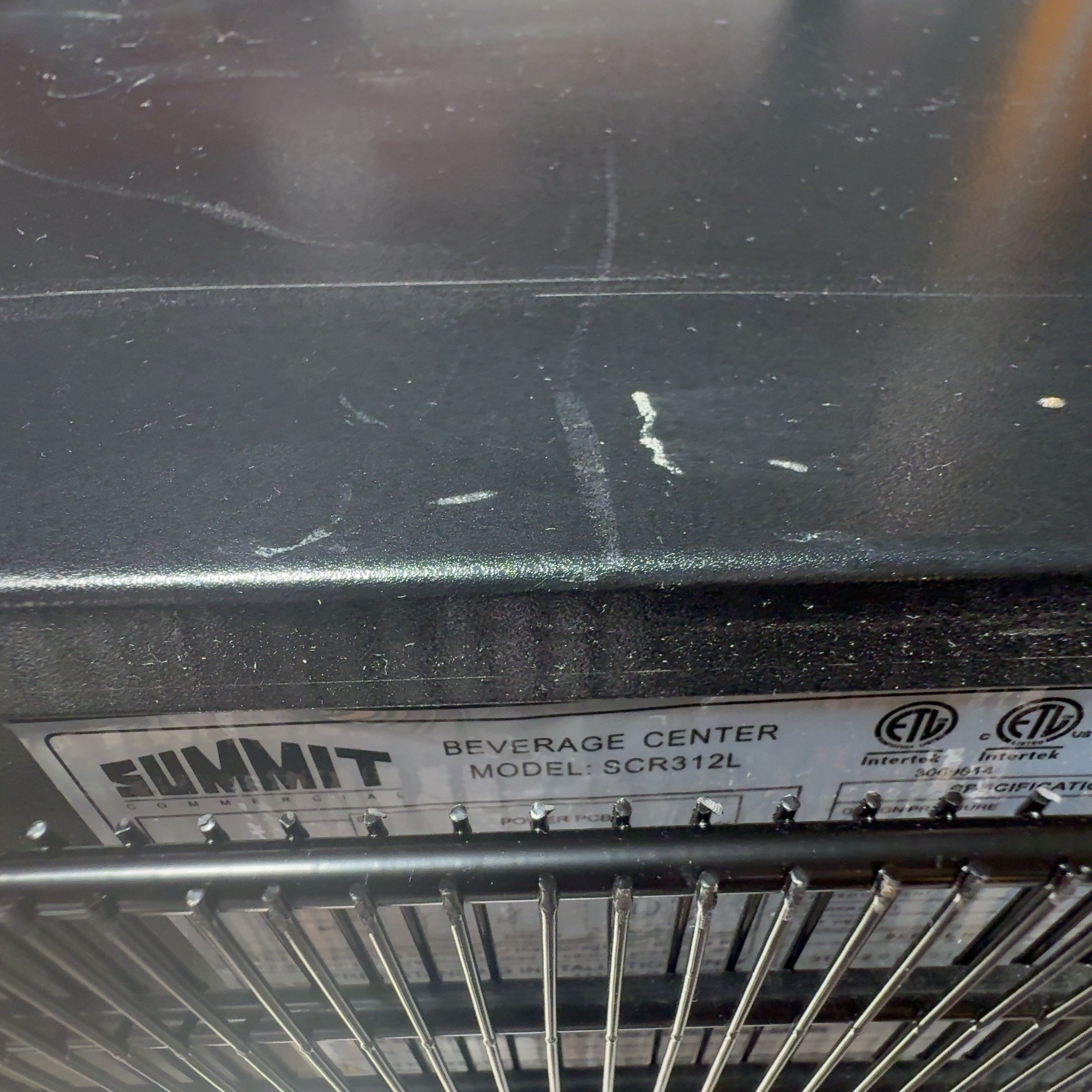 Summit Compact Beverage Center Mini Fridge Model SCR112L