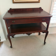 Antique The Luce Furniture Company Queen Anne Mahogany Server Table