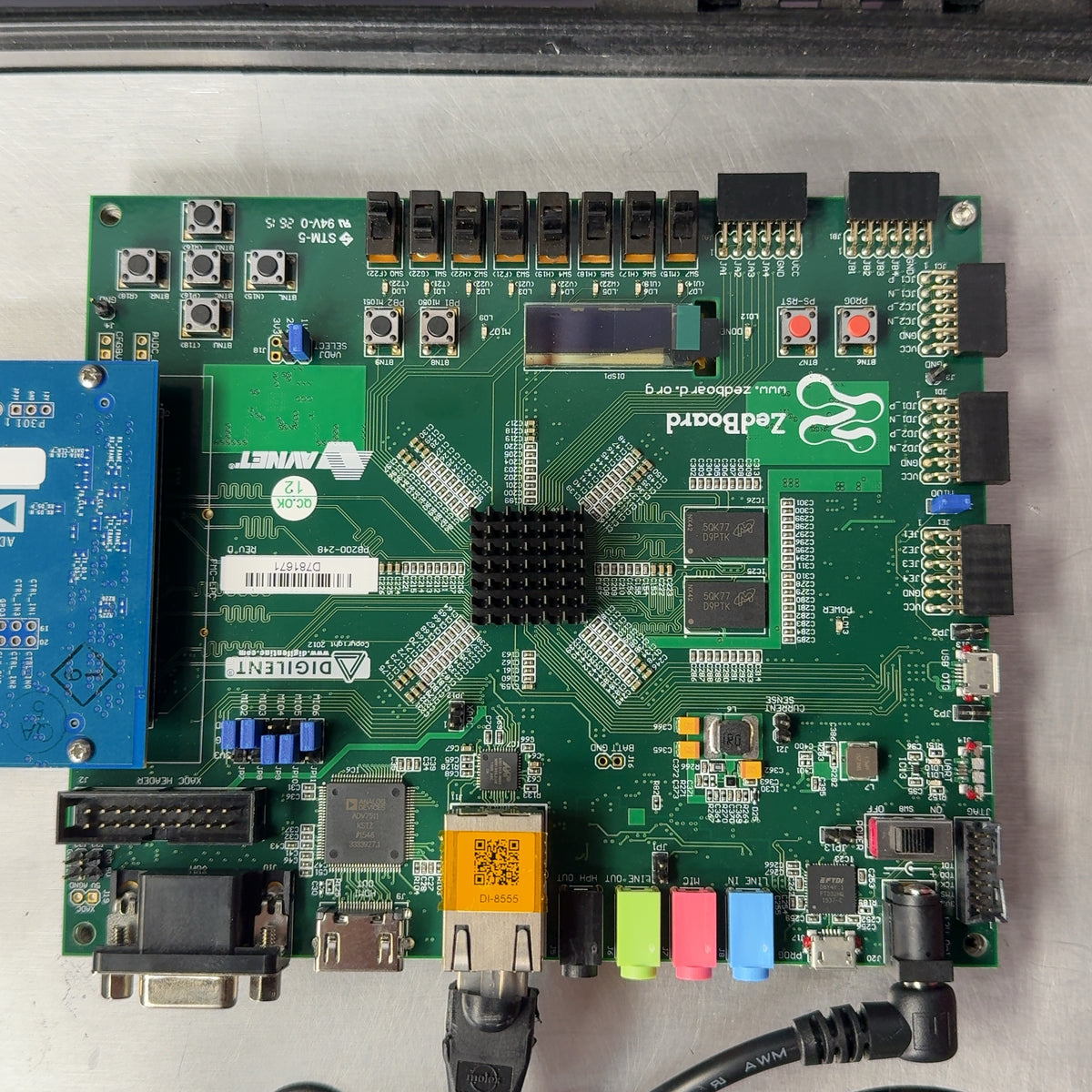 ZedBoard Zynq-7000 Portable SDR Ground Station – Analog Devices RF + Tyvak 1W CubeSat Radio in Pelican Case