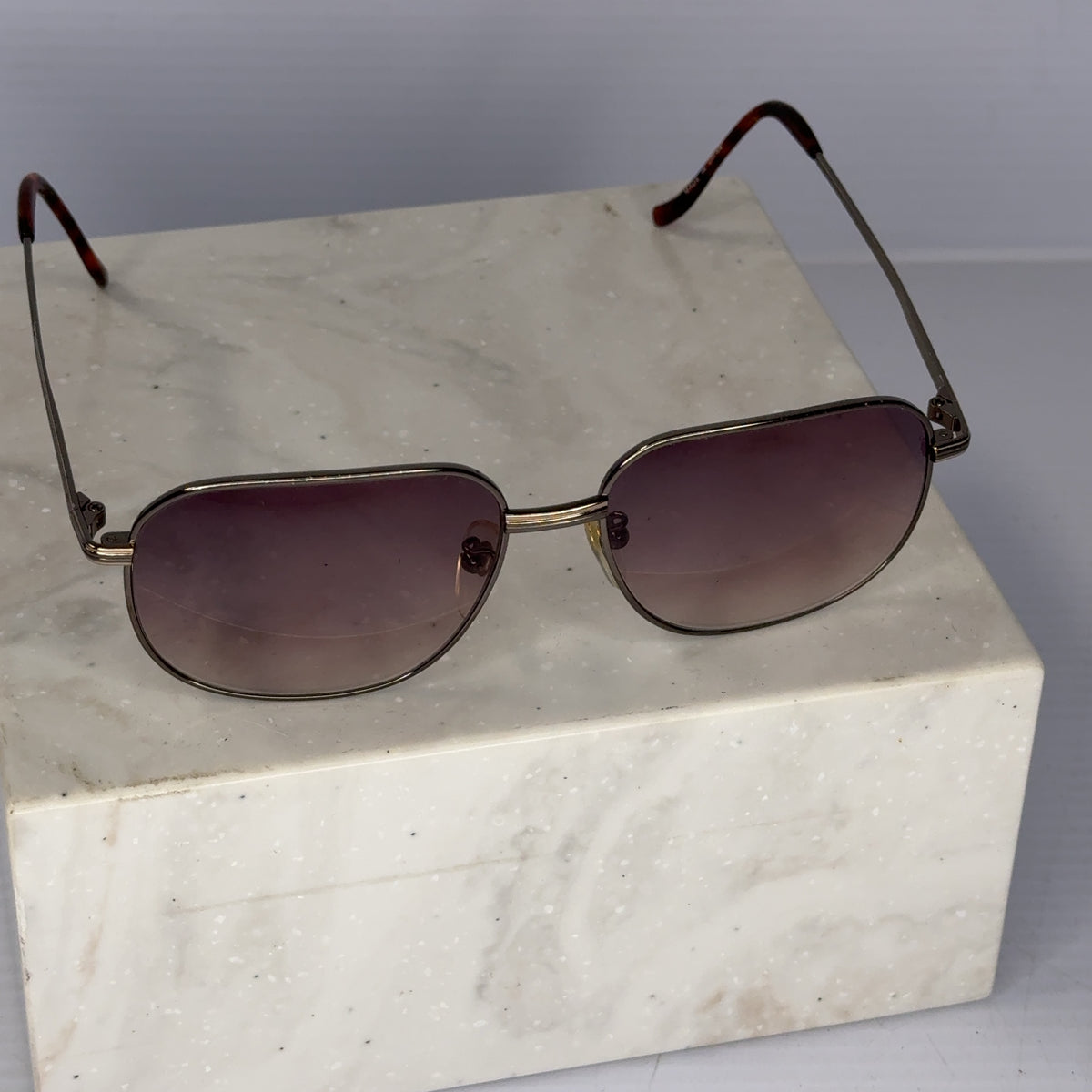 RARE! Citizen Forma Wire-Frame Sunglasses 0705 56-15-140 Made in Japan
