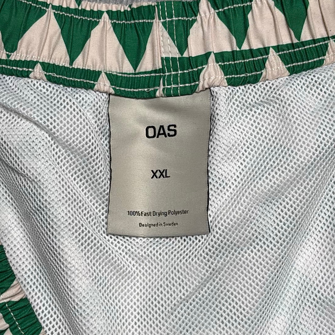 OAS The Resort Swim Short Triangle Jungle Swim Trunks Sz. XXL