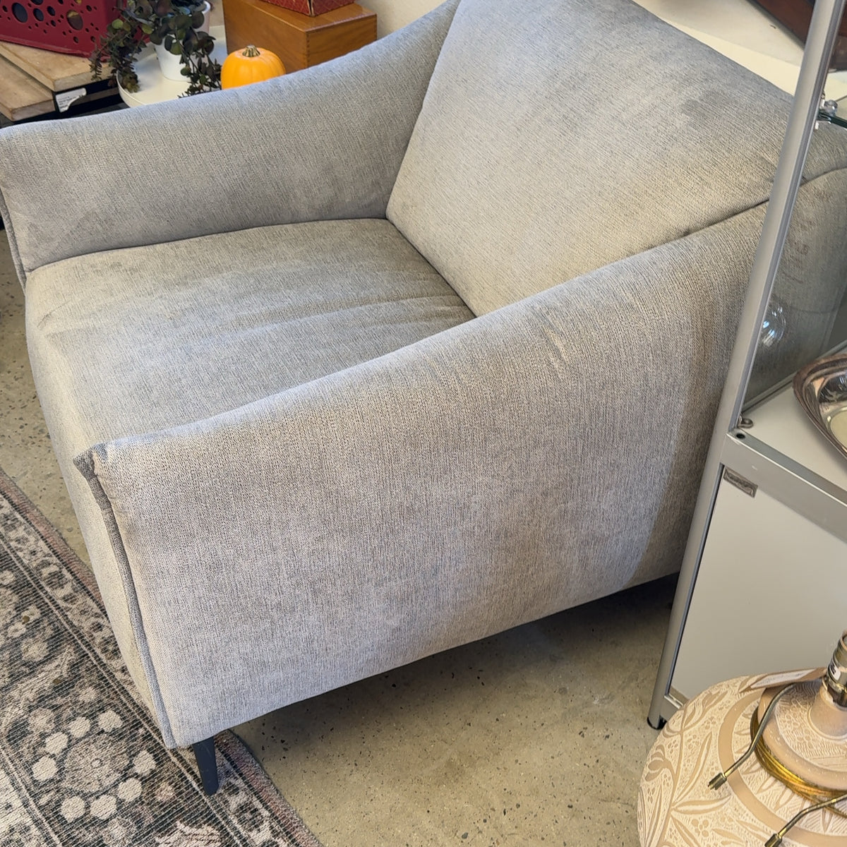 W. Schillig Sally Arm Chair in Gray Modern Design
